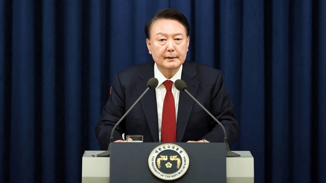 Le président Yoon Suk Yeol
