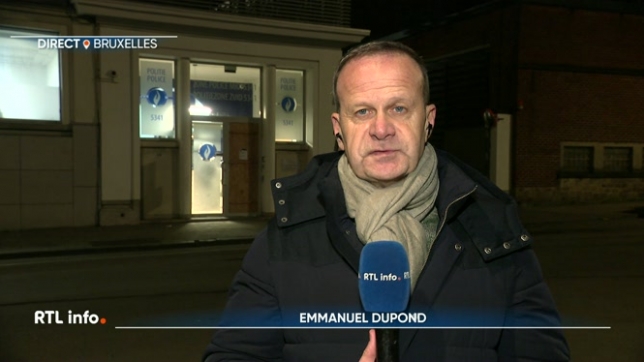 En direct, Emmanuel Dupond explique que la police a retrouvé dans une voiture des feux d'artifice, interdits sur le territoire de la région bruxelloise lors du réveillon de Nouvel An.