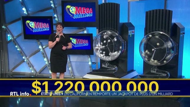 Un megajackpot d'1 milliard 170 millions d'euros a été remporté aux USA
