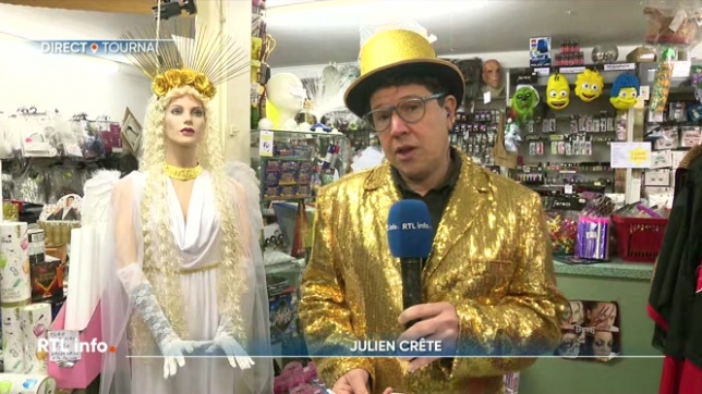 Rendez-vous en direct dans un magasin de déguisements, qui a toujours la cote pour les soirées à thème.