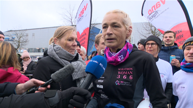 Hilde Dosogne a conclu ce mardi son incroyable aventure. La Gantoise a couru son 366ème marathon en 2024, battant ainsi un record du monde en ultra-endurance.
