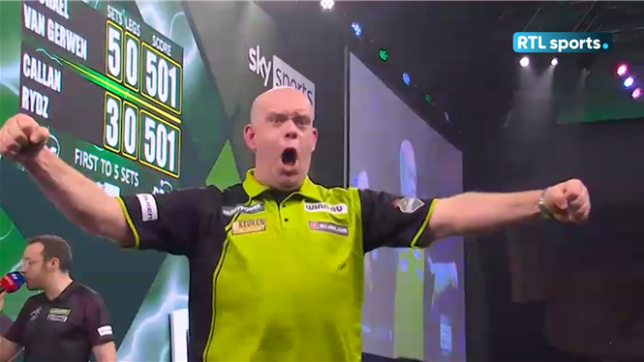 C'était magique: Michael van Gerwen en 1/2 finale au terme d'un thriller aux Mondiaux de Darts