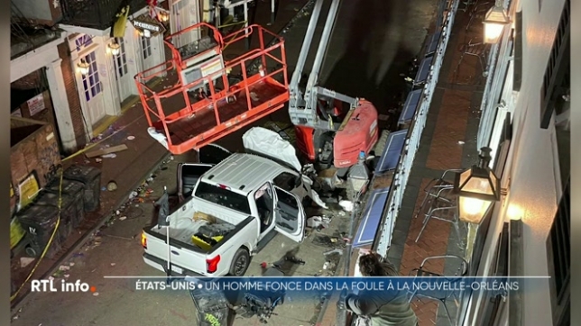 Un pick-up a foncé sur la foule à la Nouvelle-Orléans, 10 morts et 35 blessés