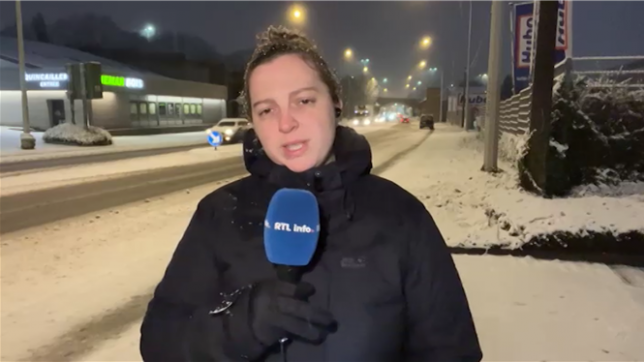 Duplex de Lise Cassoth à 8h00 ce matin.