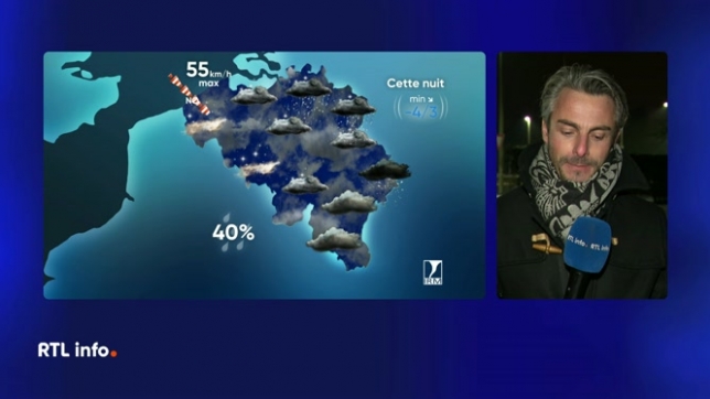 Samuel ledoux fait le point sur les prévisions météo de l'IRM qui prévoient le maintien de la neige sur les hauteurs du pays juque samedi au moins.