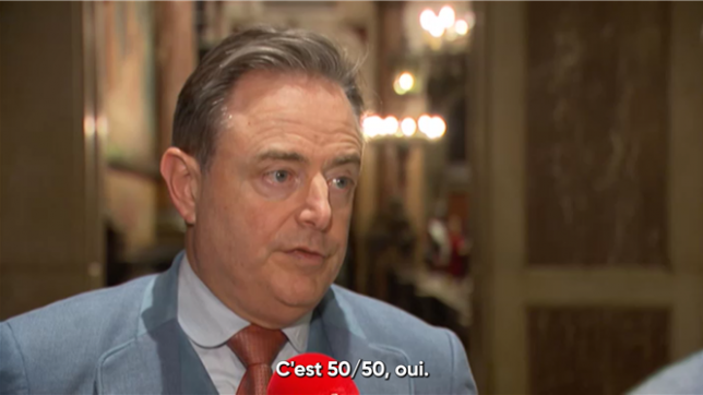 Interview réalisée hier lors de son investiture comme bourgmestre d'Anvers.