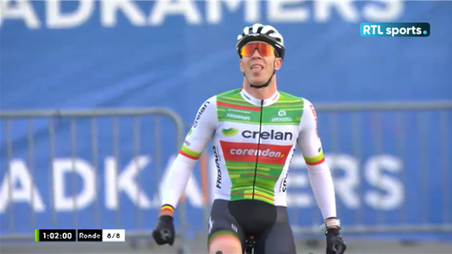 Le Belge a dû batailler avec le jeune Tibor Del Grosso.