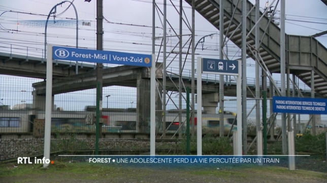 Une adolescente de 16 ans a perdu la vie hier soir en gare de Forest. Elle a été percutée par un train alors qu'elle traversait les voies. Un acte dramatique.