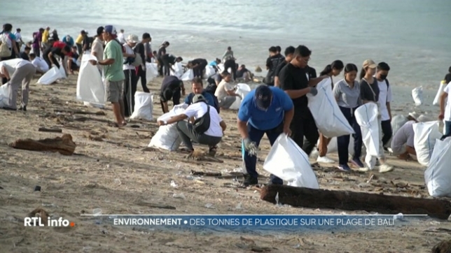 Certaines plages de Bali n'ont plus rien de paradisiaques