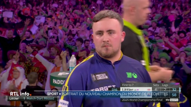 Mondiaux de darts: qui est Luke Littler, champion du monde âgé de 17 ans ?
