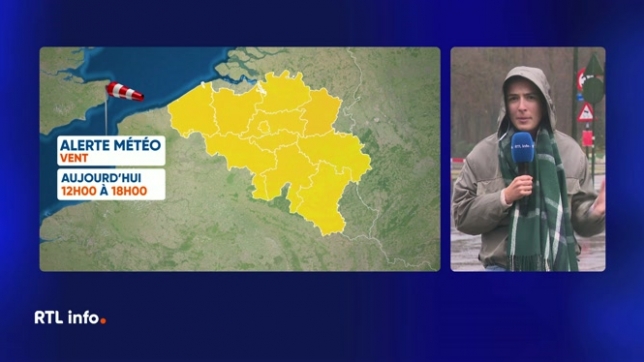 En duplex de Bruxelles, Claire Carosone explique que des mesures de prévention ont été prises.