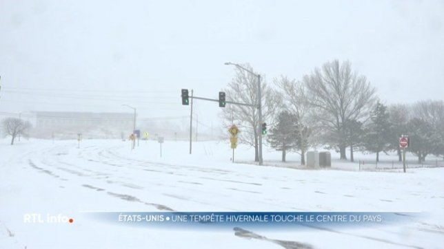 Le centre des Etats-Unis touché par une importante tempête hivernale