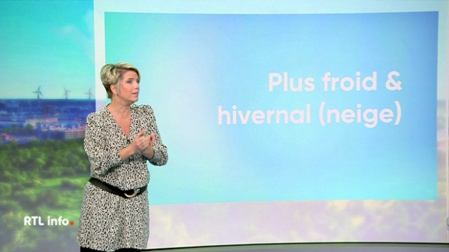 Invité du RTL info 13h., Sabrina Jacobs présente les prévisions météorologiques de l'IRM pour ce mardi et le début de la semaine.