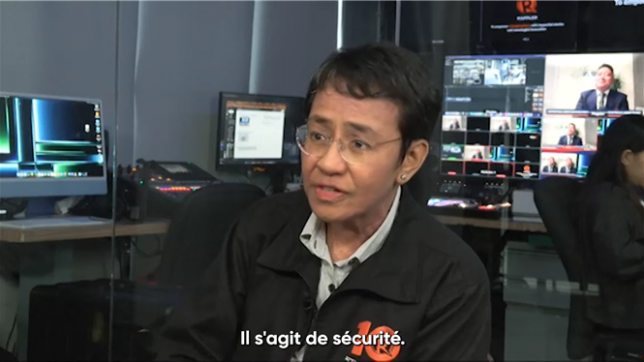 La journaliste philippine et prix Nobel de la paix Maria Ressa met en garde contre une époque extrêmement dangereuse pour le journalisme après la décision de Meta (Facebook, Instagram, WhatsApp) de cesser ses opérations de fact-checking aux Etats-Unis.