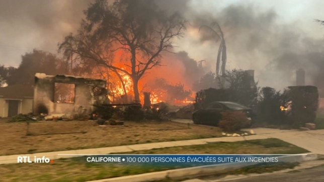 100.000 personnes évacuées en raison d'énormes incendies à Los Angeles