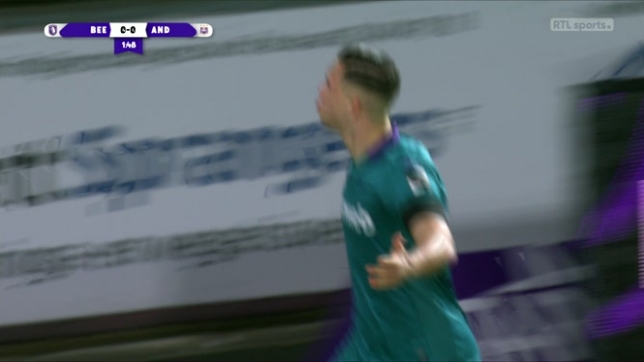 Simic ouvre le score après 120 secondes contre le Beerschot