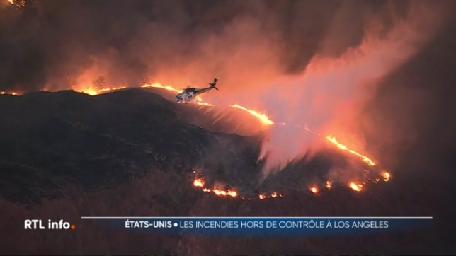 Incendies à Los Angeles: plus de 145 km² sont déjà partis en fumée