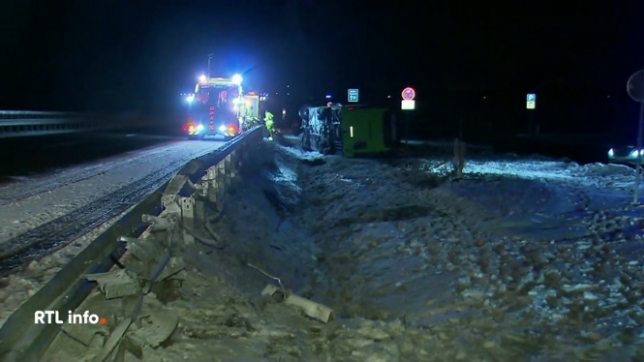Allemagne: le verglas a probablement causé un accident mortel de car