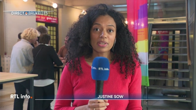 En direct, Justine Sow commente la réception de Nouvel An du PTB. Le président Raoul Hedebouw s'en est pris à Georges-Louis Bouchez et au futur gouvernement Arizona.