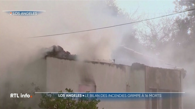 Le feu gagne du terrain autour de Los Angeles