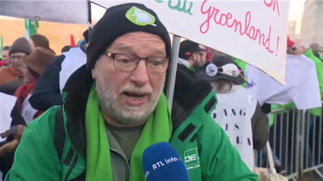 Interviews de manifestants ce lundi.