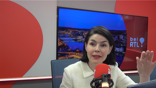 Interviewée par Martin Buxant sur bel RTL.