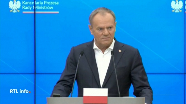 Le Russie avait planifié des actes de terreur dans le ciel selon Tusk