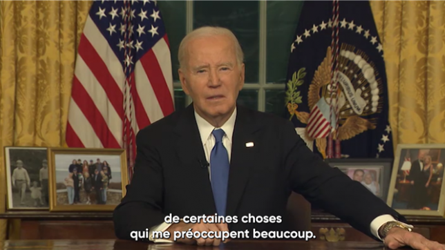 Le président américain a tenu à avertir une dernière fois ses concitoyens des dangers de la concentration des pouvoirs entre les mains des plus riches qui en cours avec l'élection de Donald Trump.