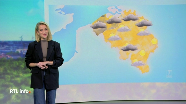 Emilie Dupuis présente les prévisions météorologiques pour les prochaines heures et les prochains jours.