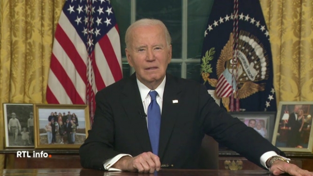 Joe Biden prononce un discours d'adieu sombre