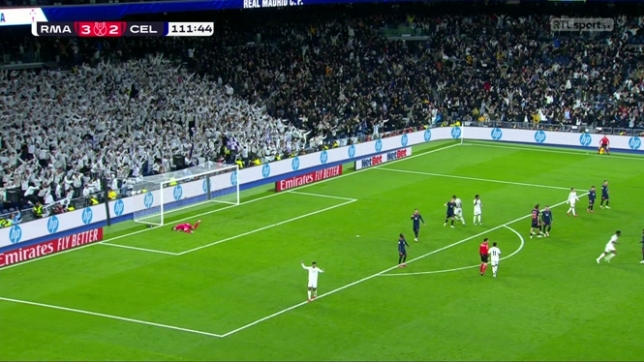 Fede Valverde a inscrit un magnifique but ce jeudi soir en Coupe du Roi. Le Real Madrid s'est d'ailleurs imposé, après prolongation, face au Celta Vigo. (5-2).