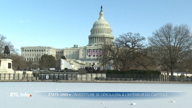Le froid polaire sur Washington contraint Trump à prêter serment à l'intérieur du Capitole