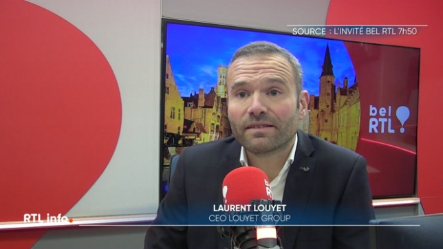 Laurent Louyet était l'invité de 7h50 ce matin sur Bel RTL. Il est le patron du Groupe Louyet et a été désigné manager de l'année. Son groupe de distribution automobile emploie 900 salariés avec un chiffre d'affaires de 800 millions d'euros.