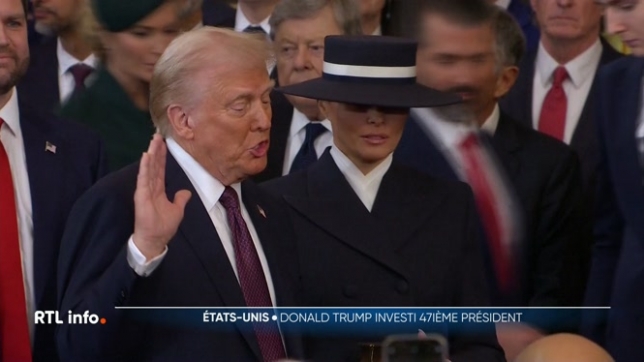 Donald Trump est devenu le 47ème président des Etats-Unis cet après-midi