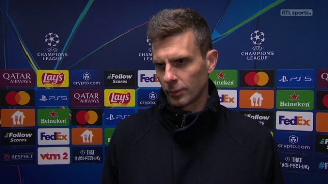 Ligue des Champions: Thiago Motta félicité Bruges après le nul contre la Juventus