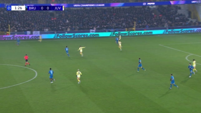 Ligue des Champions: le résumé de Bruges-Juventus (0-0)