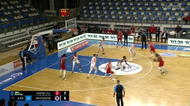 L'Hapoël Tel-Aviv s'est imposé face à Bahcesehir ce mercredi soir en EuroCup. Les meilleurs moments du match.