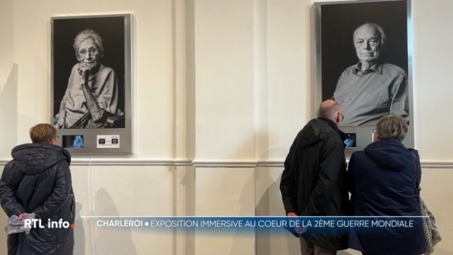 A Charleroi, une exposition immersive est organisée jusqu'au 21 février sur le thème de la mémoire. Elle propose des interviews vidéo de témoins de la Seconde Guerre mondiale. Une expo immersive et gratuite à voir au centre d'Action Laïque de Charleroi.