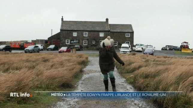 La tempête Eowyn a frappé l'Irlande avec des vents records
