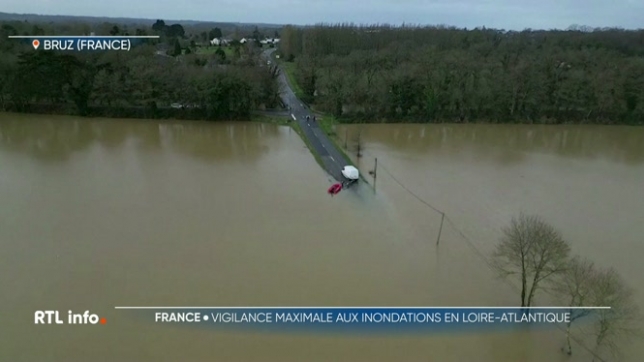 Importantes inondations dans plusieurs départements en France