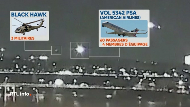 Crash aérien dans le ciel de Washington