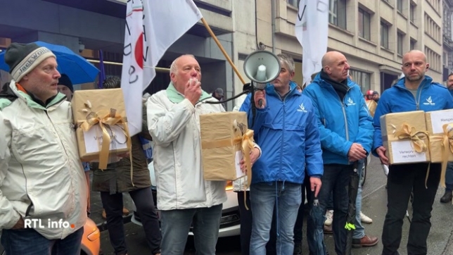 Manifestation de policiers contre les projets de l'Arizona