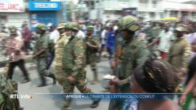 RDC: les rebelles progressent vers le sud dans un climat de conflit imminent