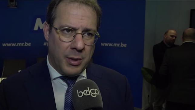 Interview avec David Clarinval, ministre de l'Économie, de l'Emploi et de l'Agriculture, réalisée à l'issue de la conférence de presse présentant les ministres MR du nouveau gouvernement, le lundi 3 février 2025 à Bruxelles.