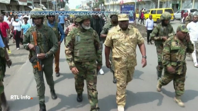 Congo: les rebelles du M23 ont déclaré un cessez-le-feu humanitaire à Goma