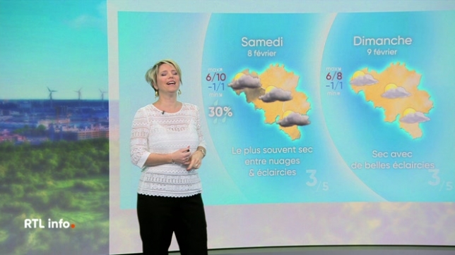 Les prévisions météo de Sabrina Jacobs