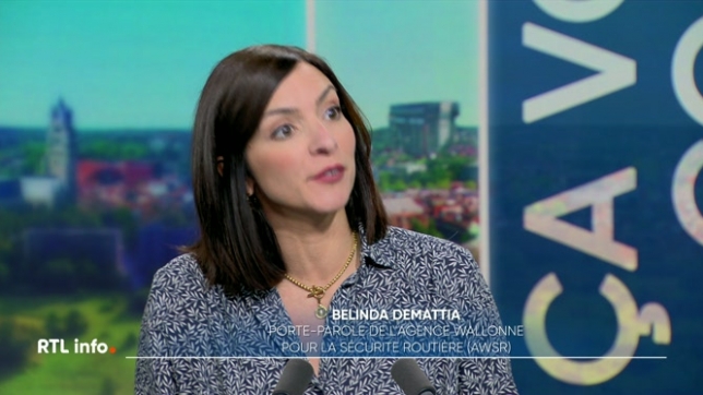 Belinda Demattia, porte-parole de l'AWSR, est l'invitée du RTL info 13H pour commenter le sondage sur l'usage du téléphone au volant. Il montre aussi à quel point nous sommes addict à notre GSM.