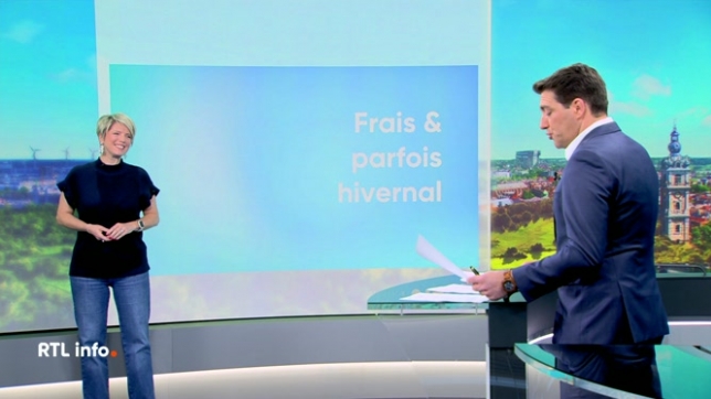 Sabrina Jacobs donne les prévisions météo pour cet après-midi et les jours prochains.