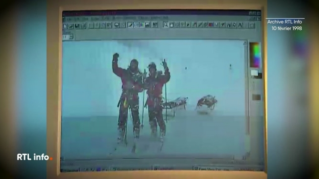 Alain Hubert et le regretté Dixie Dansercoer avaient rejoint une base militaire après un dépassement de soi en traversant l'Antarctique. Plus de 3.900 km.