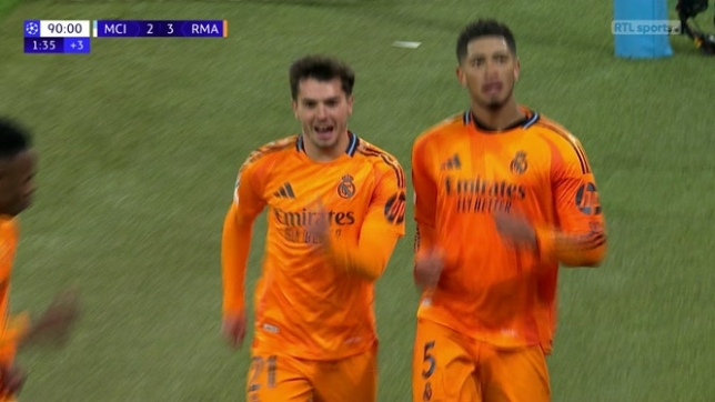 Ligue des Champions: Bellingham fait 2-3 à la dernière seconde contre Manchester City